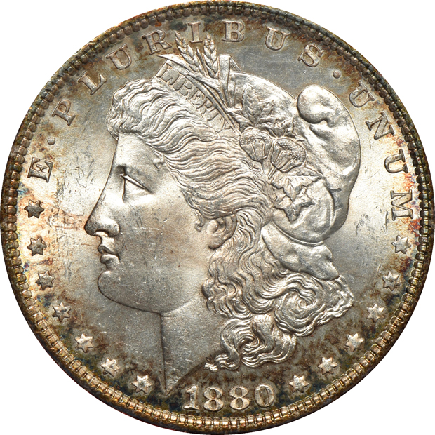 1879-S, 1880, and 1882, all in Paramount holders, as described