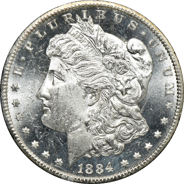 1883-CC GSA and 1884-CC GSA, both NGC MS-63 PL CAC