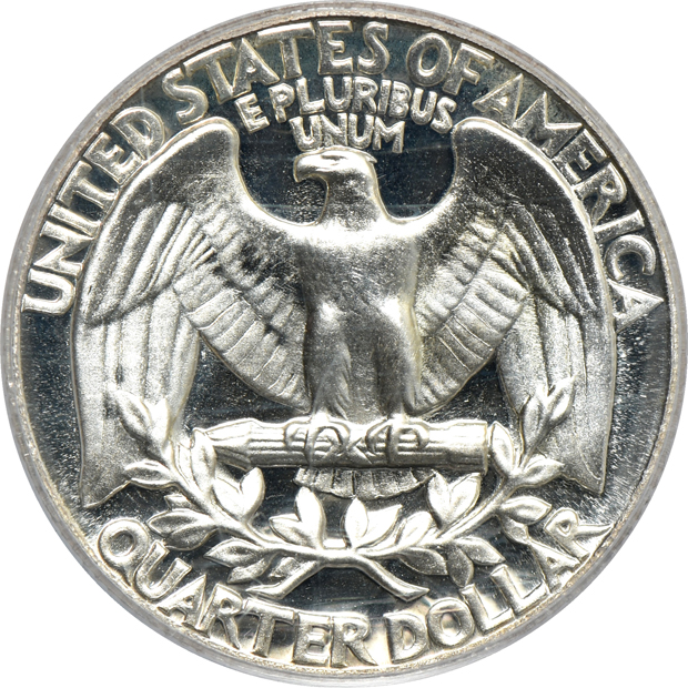 1952 PR-67CAM, and a 1963 PR-69DCAM, both PCGS
