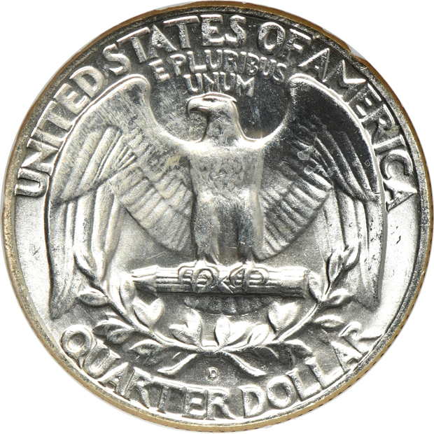 1962-D NGC MS-67 W