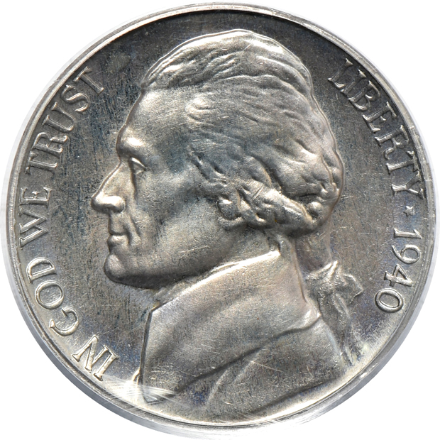 1940 Proof Set certified by PCGS