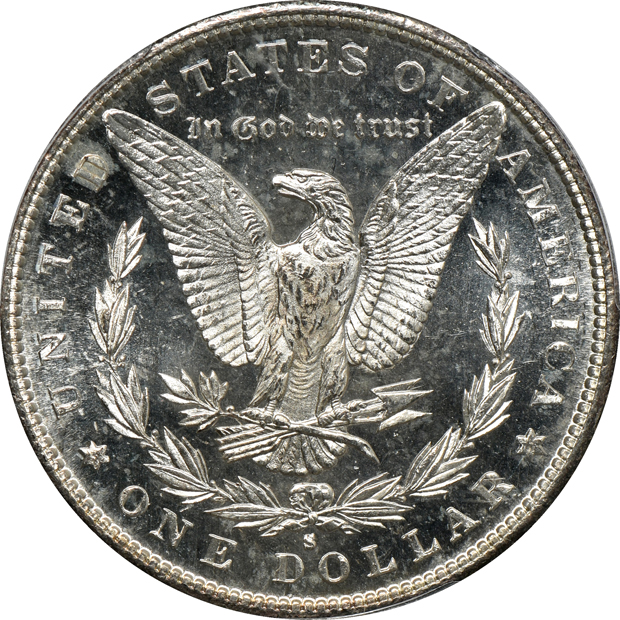 Group of five United States silver type coins certified by PCGS, as described