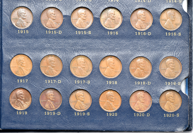 Collection of Lincoln cents, 1909 through 2014-S including proof-only issues (no 1955 doubled die), in a Whitman 9112 album