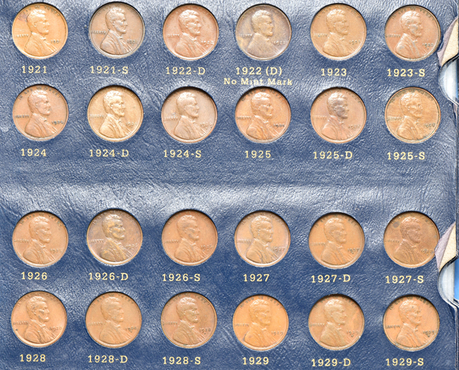 Collection of Lincoln cents, 1909 through 2014-S including proof-only issues (no 1955 doubled die), in a Whitman 9112 album