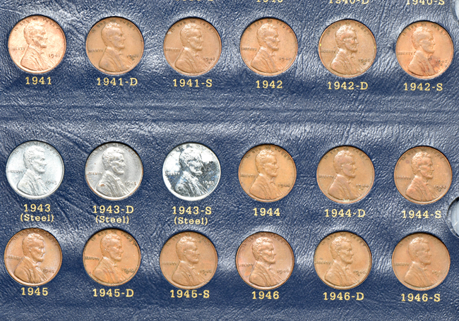 Collection of Lincoln cents, 1909 through 2014-S including proof-only issues (no 1955 doubled die), in a Whitman 9112 album