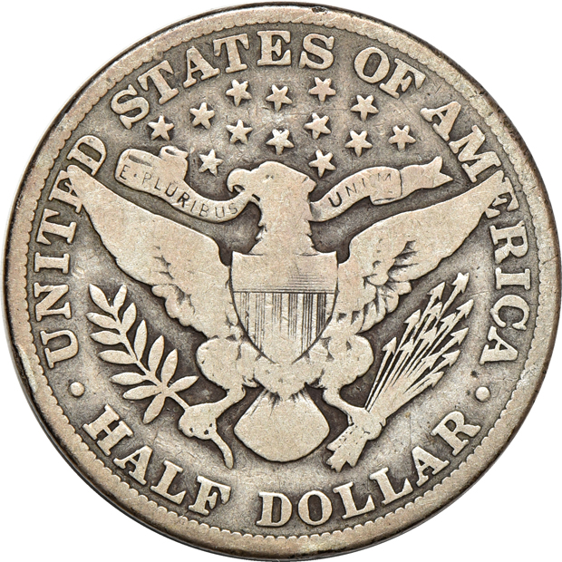 Complete collector of Barber half-dollars in a Dansco 7150 album