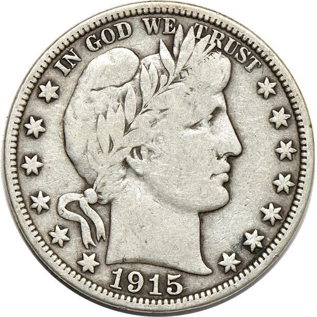 Complete collector of Barber half-dollars in a Dansco 7150 album