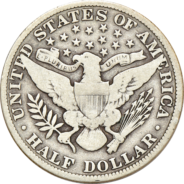 Complete collector of Barber half-dollars in a Dansco 7150 album