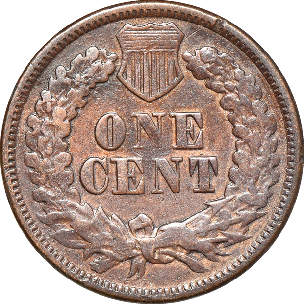 Two Flying Eagle cents and nineteen Indian Head cents in a Dansco 7101 album