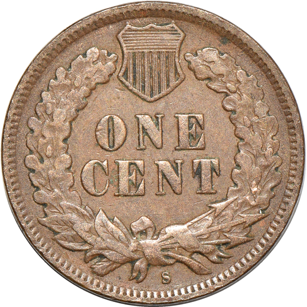 Two Flying Eagle cents and nineteen Indian Head cents in a Dansco 7101 album