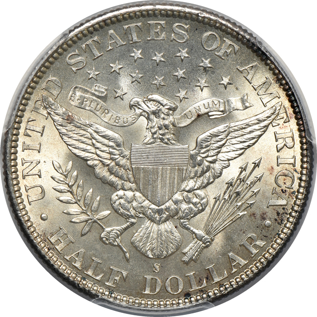 1892-S PCGS MS-65