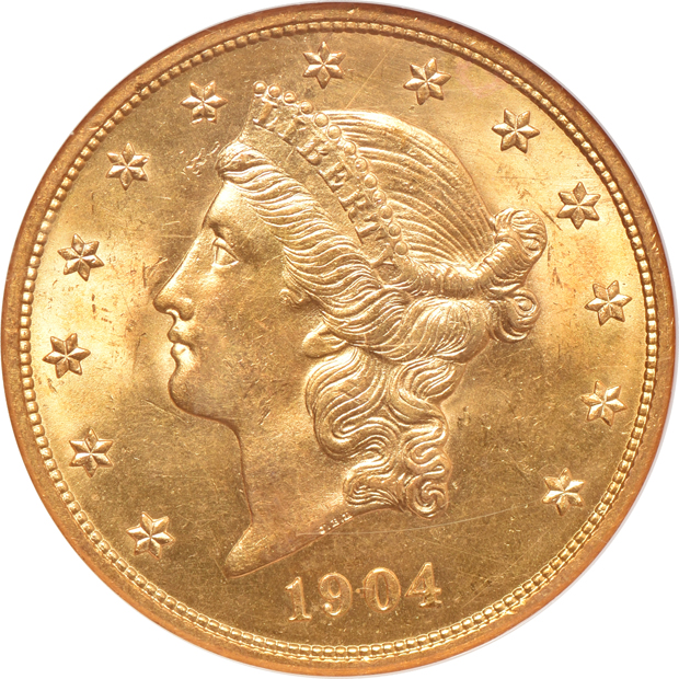 1898-S and 1904, both NGC MS-63