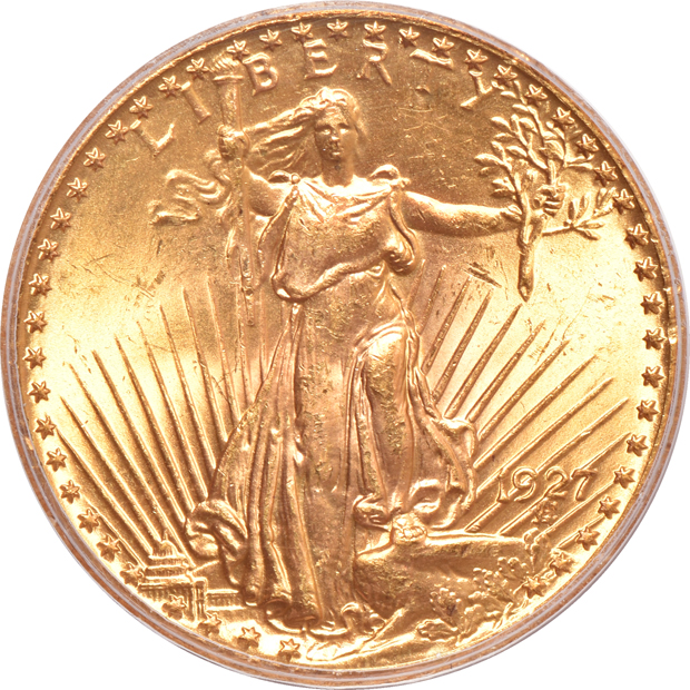 1908 No Motto NGC, and a 1927 PCGS, both MS-64+ CAC