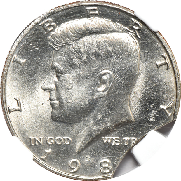 Eleven US error coins certified by NGC