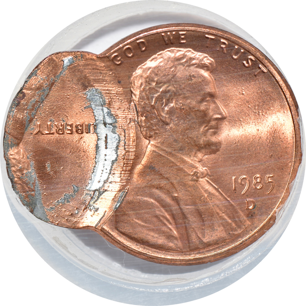Eleven US error coins certified by NGC