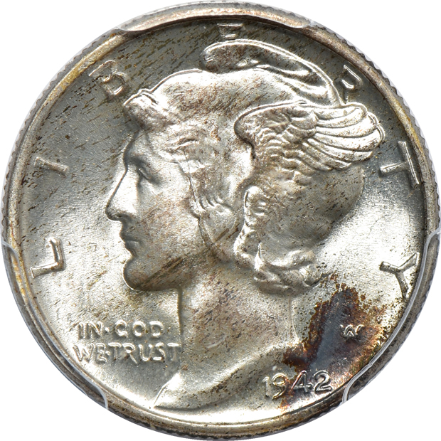Group of twenty-four certified U.S. type coins