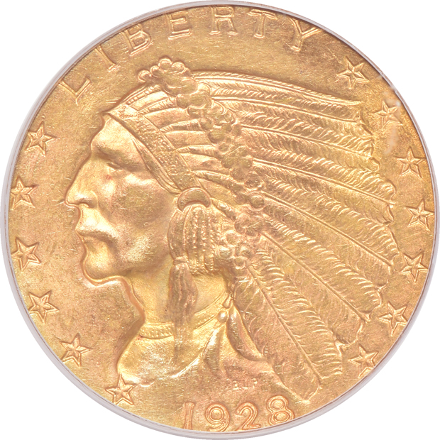 1926 MS-63 CAC, and a 1928 MS-62 (green label), both PCGS