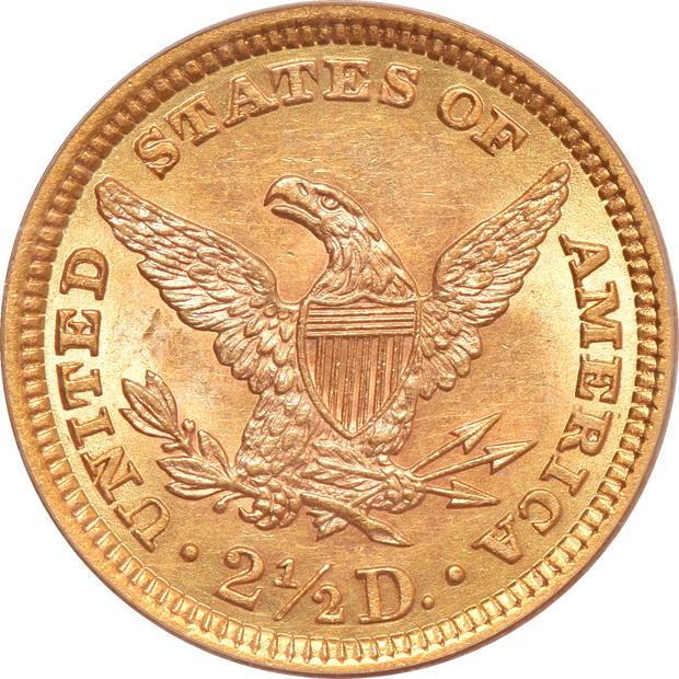 1856 NGC MS-61 CAC, and an 1896 PCGS MS-63