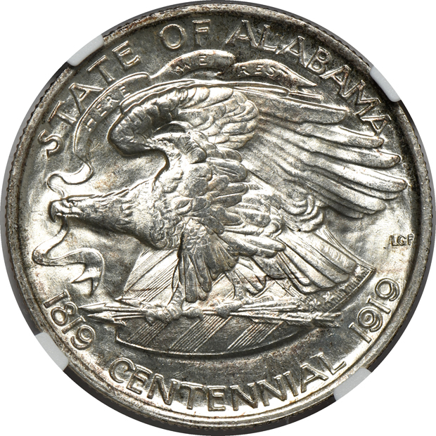 1921 Alabama 2X2 NGC MS-66