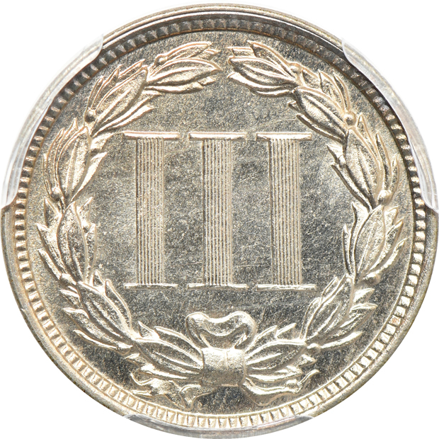 1874 and 1876, both PCGS PR-65