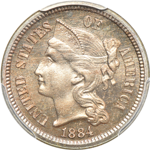 1879 and 1884, both PCGS PR-64