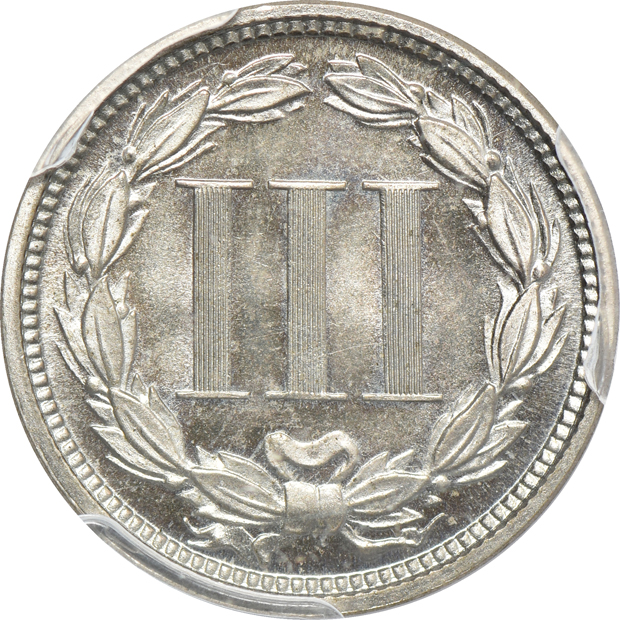 1870 and 1875, both PCGS PR-64 CAC