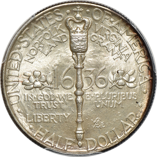 1936 Norfolk PCGS MS-68 CAC