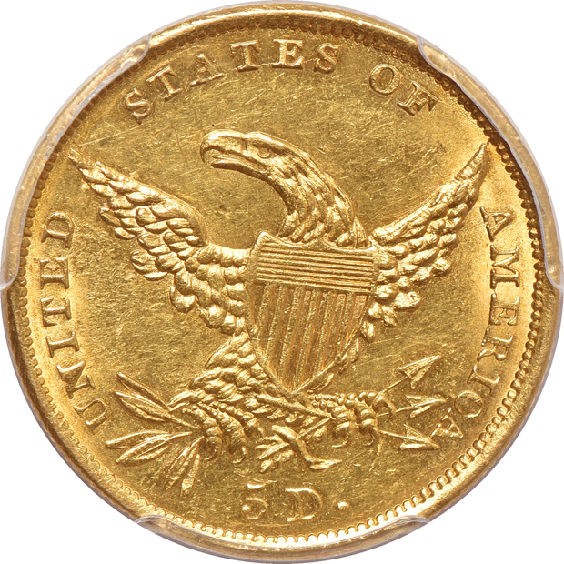1835 PCGS MS-61
