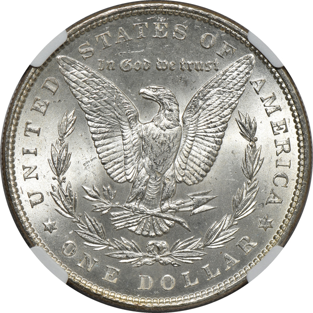 1886 MS-64 Star, and an 1887 MS-64 Star CAC, both NGC