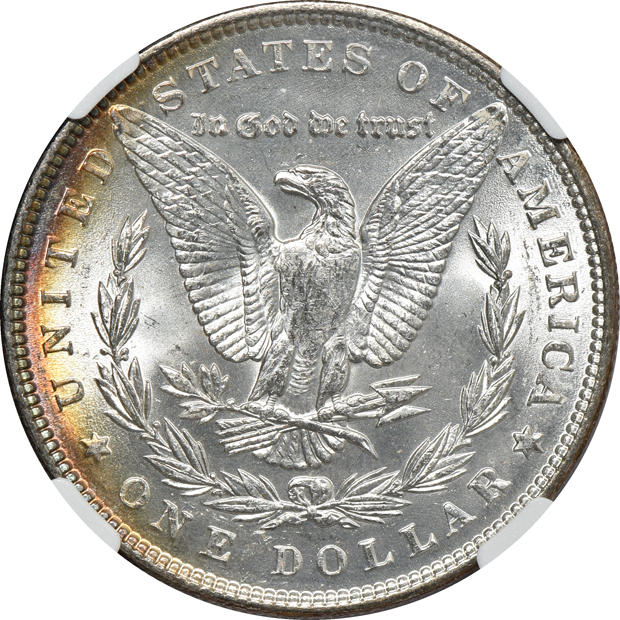 1886 MS-64 Star, and an 1887 MS-64 Star CAC, both NGC