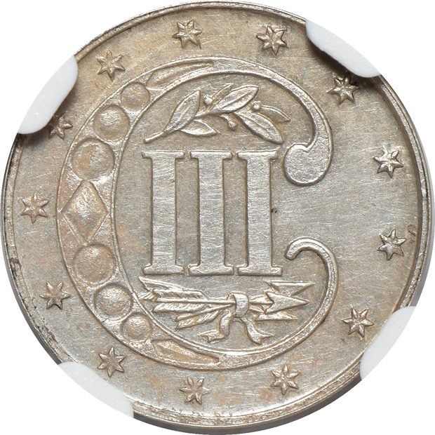 1870 PR-61, and an 1871 PR-62, both NGC