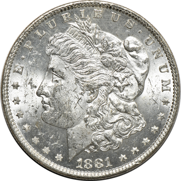 Twenty 1881-O, UNC