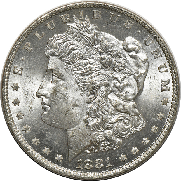 Twenty 1881-O, UNC
