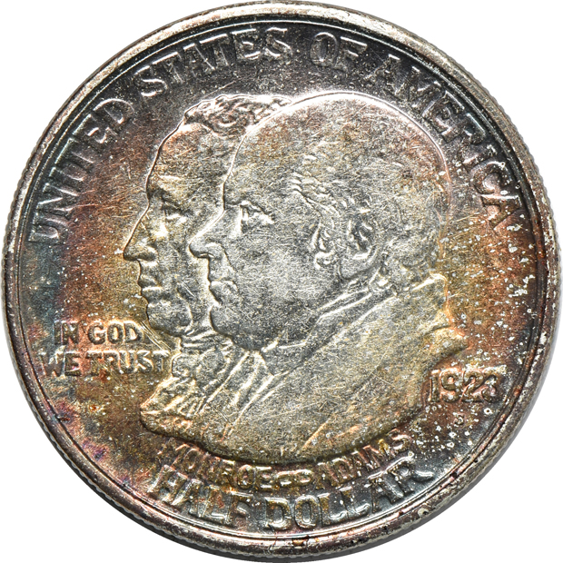 Collection of twenty-nine commemorative half-dollars in two Whitman Classics albums