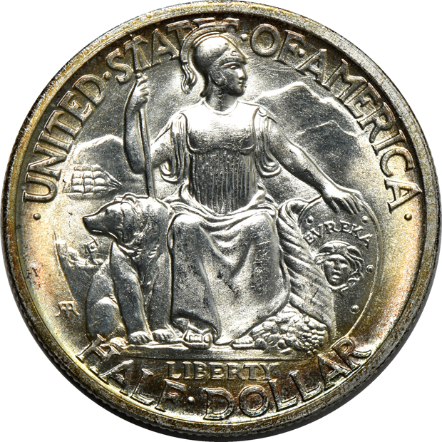 Collection of twenty-nine commemorative half-dollars in two Whitman Classics albums