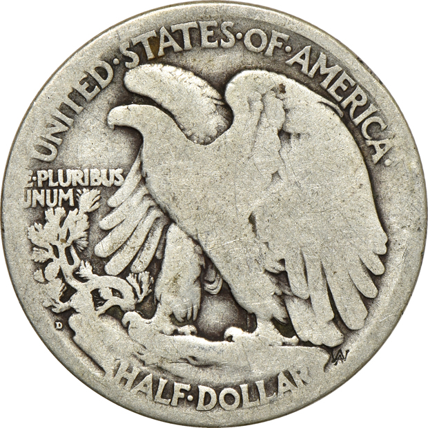 Complete collection of Walking Liberty half-dollars in a Dansco 7160 album