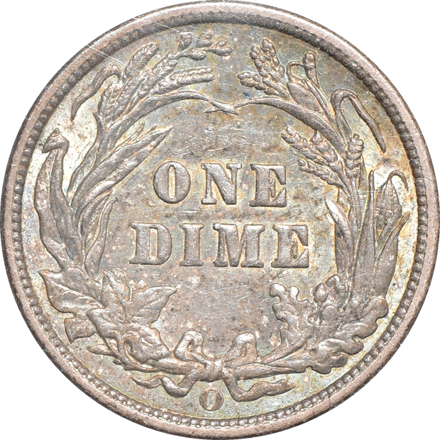Fifteen Barber dimes