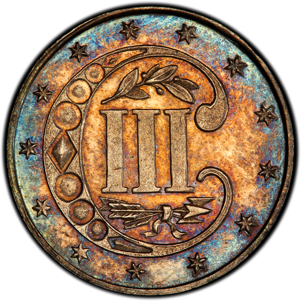 1867 PCGS PR-64 CAC