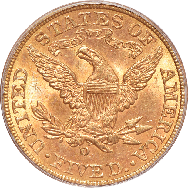 Two 1907-D PCGS MS-63 (green label)