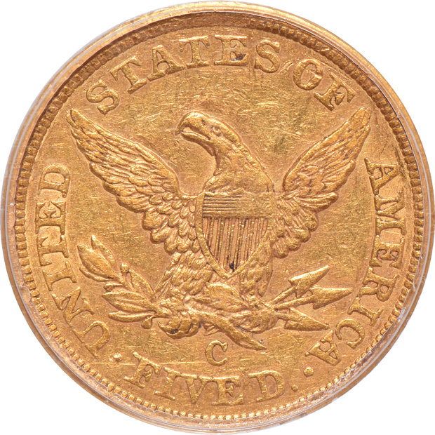 1856-C PCGS XF-45 CAC