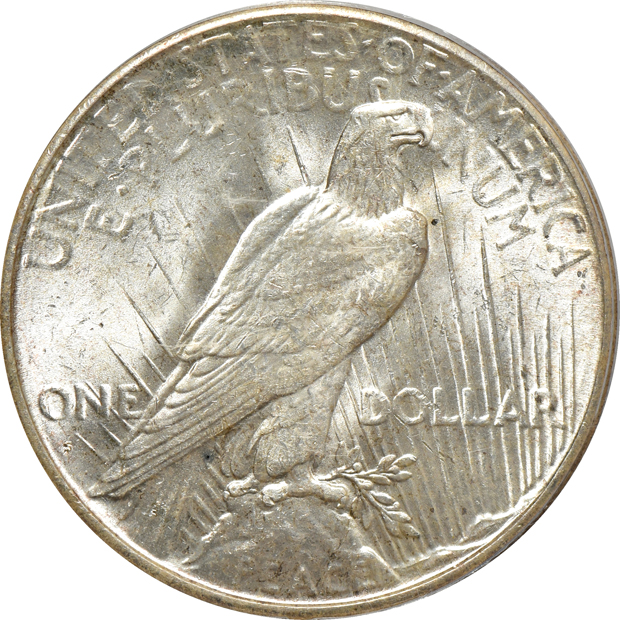 1926-S PCGS MS-65 (green label), and a 1934 PCGS MS-65 CAC
