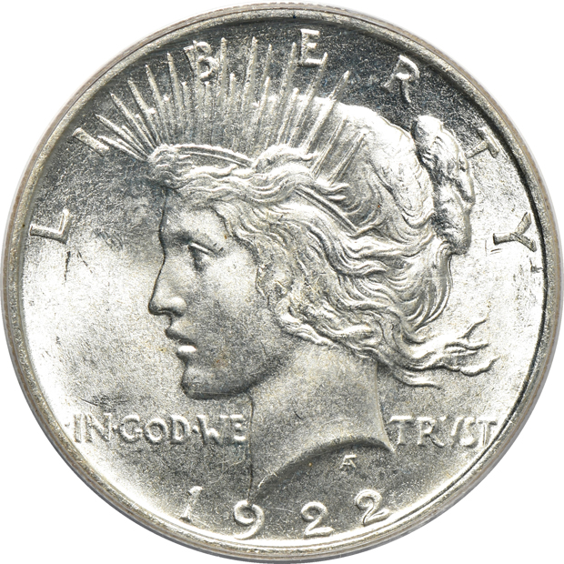 1922-D MS-65 CAC, and a 1923-D MS-65, both PCGS (green label)