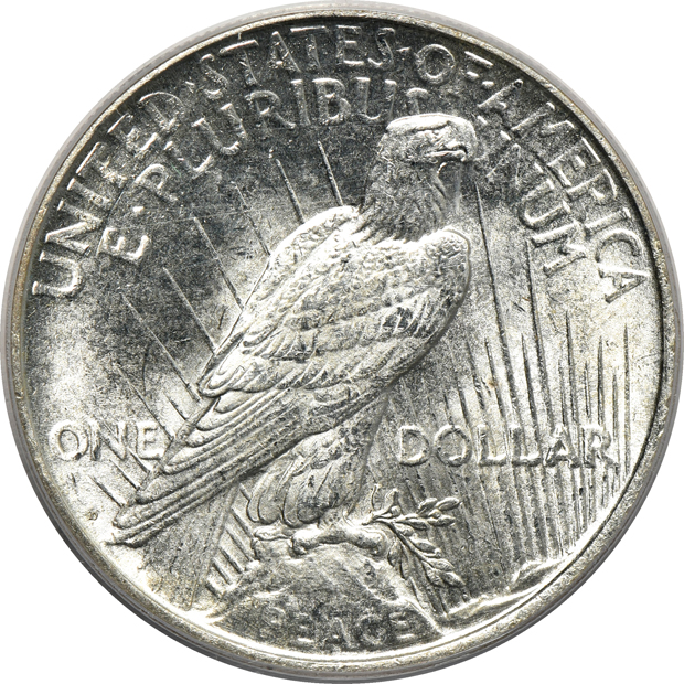 1922-D MS-65 CAC, and a 1923-D MS-65, both PCGS (green label)