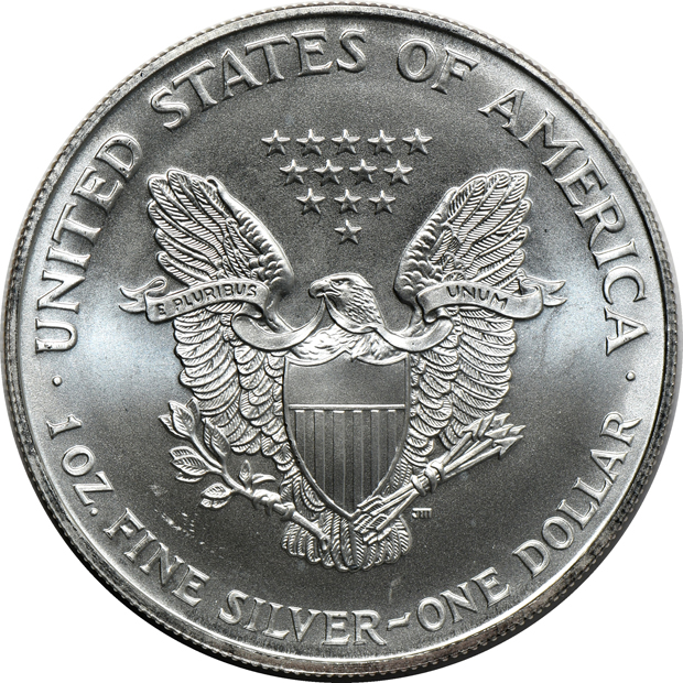 Twenty 1996 American Silver Eagle