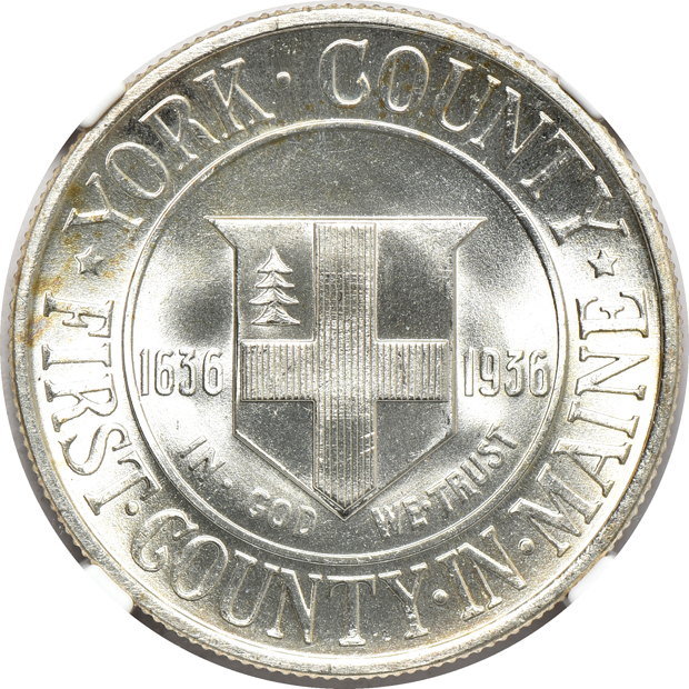 Four silver commemorative half-dollars