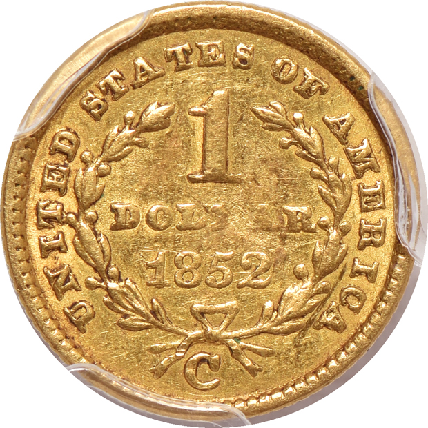 1852-C PCGS XF-45