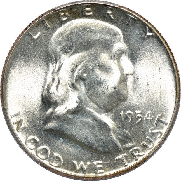1954 and 1954-D, both PCGS MS-66FBL