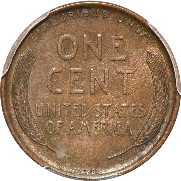 1909-S VDB Lincoln PCGS AU-58 CAC