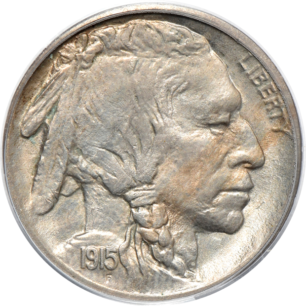 1914 NGC MS-65, 1915 PCGS MS-65, and a 1930-S NGC MS-65