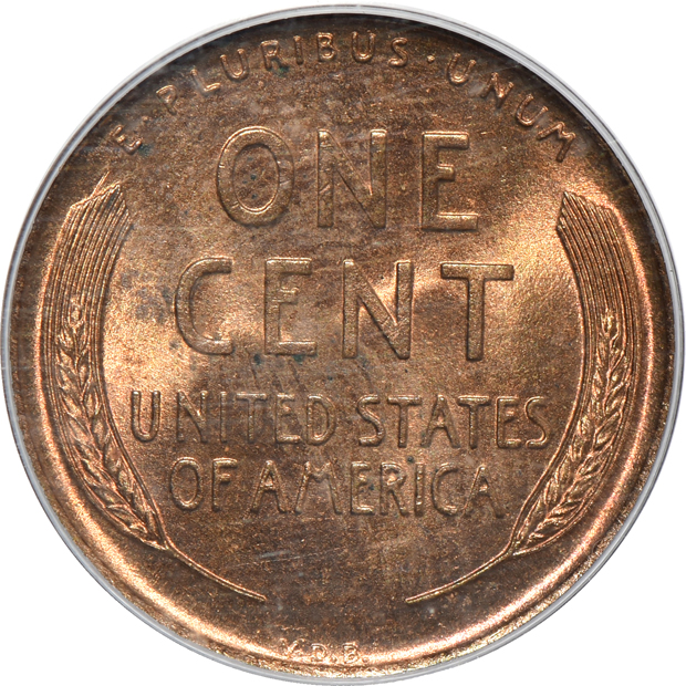 1909-S VDB Lincoln PCGS MS-64RB CAC